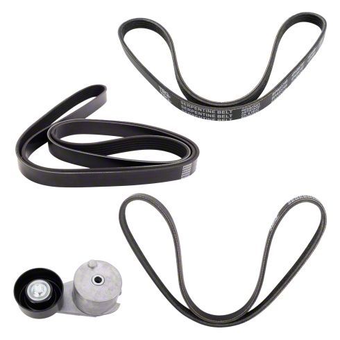 Silverado 1500 Drive Belt Component Kit (14-18 V8 Silverado 1500 ...