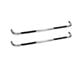 E-Series 3-Inch Nerf Side Step Bars; Stainless Steel (19-25 Silverado 1500 Double Cab)