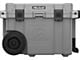 Elite Wheeled Cooler; 45-Quart; Dark Gray