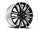 Escalade Sport Replica Gloss Black and Polished 6-Lug Wheel; 22x9; 28mm Offset (19-25 Silverado 1500)