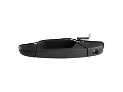 Exterior Door Handle; Front Driver Side; Textured Black (07-13 Silverado 1500)