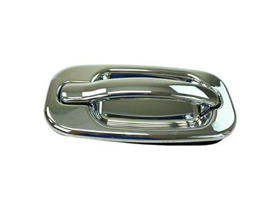 Exterior Door Handle; Front Passenger Side; Chrome (99-06 Silverado 1500)