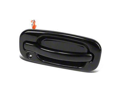 Exterior Door Handle; Front Passenger Side; Primed Black (99-06 Silverado 1500)