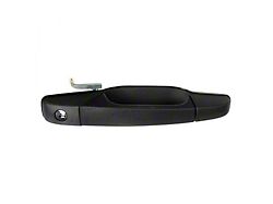 Exterior Door Handle; Front Passenger Side; Textured Black (07-14 Silverado 1500)