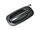 Exterior Door Handle; Rear Driver Side; Textured Black (04-06 Silverado 1500 Crew Cab)