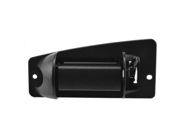 Exterior Door Handle; Rear Driver Side; Textured Black (99-06 Silverado 1500 Extended Cab)