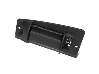 Exterior Door Handle; Rear Driver Side; Textured Black (99-06 Silverado 1500 Extended Cab)