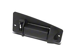 Exterior Door Handle; Rear Passenger Side; Textured Black (99-06 Silverado 1500 Extended Cab)