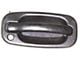 Replacement Exterior Door Handle; Textured Black; Front Passenger Side (99-06 Silverado 1500)