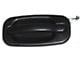 Replacement Exterior Door Handle; Textured Black; Rear Driver Side (04-06 Silverado 1500 Crew Cab)