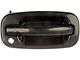 Exterior Door Handle with Keyhole; Smooth Black; Front Passenger Side (99-03 Silverado 1500)