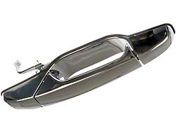 Exterior Door Handle without Keyhole; Chrome; Front Passenger Side (07-13 Silverado 1500)