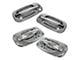 Exterior Door Handles; Front and Rear; Chrome (99-06 Silverado 1500)