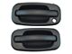 Exterior Door Handles; Front; Paint to Match Black (99-06 Silverado 1500)