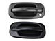 Exterior Door Handles; Front; Textured Black (99-06 Silverado 1500)