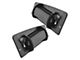 Exterior Door Handles; Rear; Black (99-06 Silverado 1500 Extended Cab)