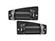 Exterior Door Handles; Rear; Black (99-06 Silverado 1500 Extended Cab)