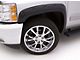 Elite Series Rivet Style Fender Flares; Front and Rear; Smooth Black (16-18 Silverado 1500 w/ 5.80-Foot Short Box)