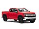 Elite Series Sport Style Fender Flares; Front and Rear; Smooth Black (19-21 Silverado 1500)