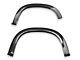 Elite Series Sport Style Fender Flares; Front and Rear; Smooth Black (19-21 Silverado 1500)