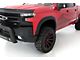 Elite Series Sport Style Fender Flares; Front; Smooth Black (19-21 Silverado 1500)