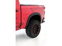 Elite Series Sport Style Fender Flares; Rear; Smooth Black (19-21 Silverado 1500)