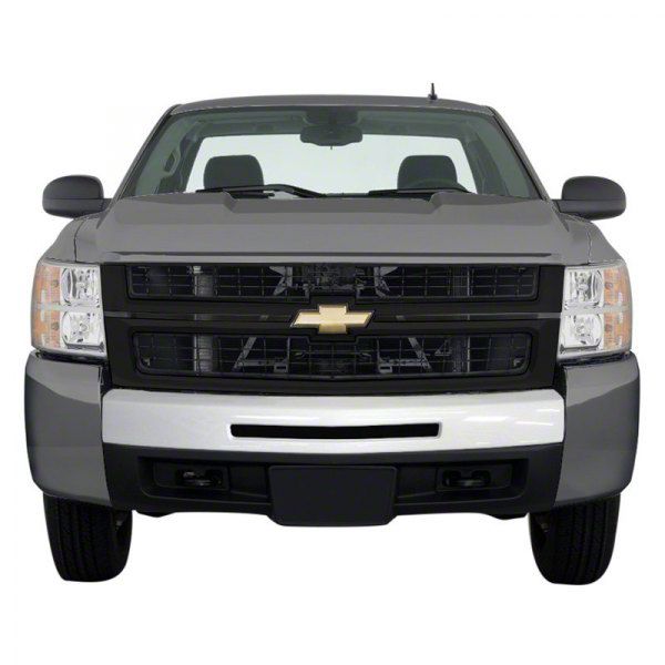 Silverado 1500 Front Bumper Center Section Cover with Bumper Air Intake ...