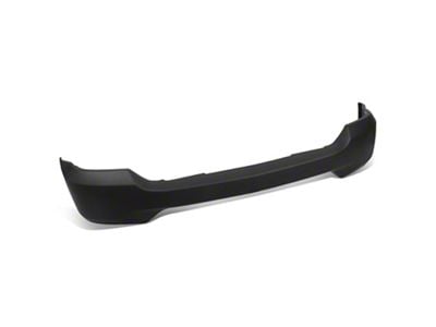 Front Bumper Cover without Fog Light Openings and Parking Sensor Holes; Black (16-18 Silverado 1500)