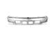 Front Bumper Cover without Fog Light Openings and Parking Sensor Holes; Chrome (14-15 Silverado 1500)