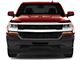 Front Bumper Cover without Fog Light Openings and Parking Sensors; Black (16-18 Silverado 1500)