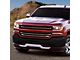 Front Bumper Cover without Fog Light Openings and Parking Sensors; Black (16-18 Silverado 1500)