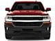 Front Bumper Cover with Fog Light Openings and Parking Sensor Holes; Black (16-18 Silverado 1500)