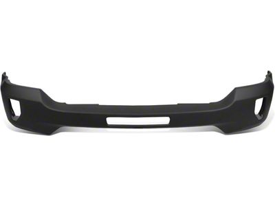 Front Bumper Cover with Fog Light Openings; Black (16-18 Silverado 1500)