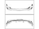 Front Bumper Cover with Fog Light Openings and Parking Sensor Holes; Chrome (16-18 Silverado 1500)