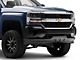 Front Bumper Face Bar with Fog Light Openings; Not Pre-Drilled for Backup Sensors; Black (16-18 Silverado 1500)