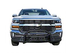 Front Bumper Guard; Textured Black (07-18 Silverado 1500)