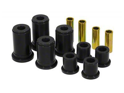 Front Control Arm Bushing Kit; Black (99-06 Silverado 1500)