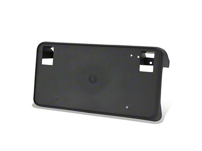 Front License Plate Mounting Bracket; Black (16-18 Silverado 1500)