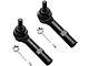 Front Lower Control Arms with Outer Tie Rods and Sway Bar Links (07-13 Silverado 1500 w/ Stock Cast Iron Lower Control Arms)