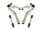 Front Lower Control Arms with Ball Joints and Sway Bar Links (14-17 Silverado 1500 w/ Aluminum Control Arms)