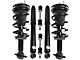 Front Strut and Spring Assemblies with Rear Shocks and Sway Bar Links (14-18 4WD Silverado 1500)