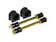 Front Sway Bar Bushing and End Link Kit; 36mm; Black (99-03 4WD Silverado 1500)