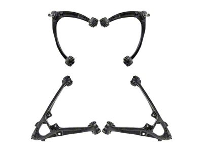 Front Upper and Lower Control Arms with Ball Joints (07-16 Silverado 1500)