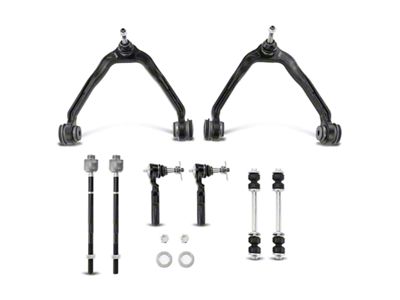 Front Upper Control Arm, Ball Joint, Sway Bar Link and Tie Rod End Kit (99-06 Silverado 1500)