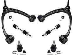 Front Upper Control Arms with Lower Ball Joints and Sway Bar Links (07-13 Silverado 1500 w/ Aluminum Control Arms)