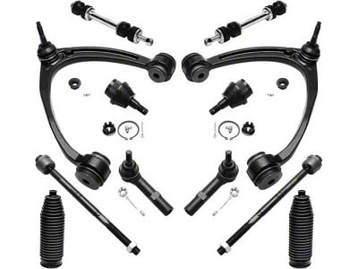 Front Upper Control Arms with Lower Ball Joints and Sway Bar Links (07-13 Silverado 1500)