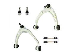 Front Upper Control Arms with Ball Joints and Sway Bar Links (14-16 Silverado 1500 w/ Aluminum Control Arms)