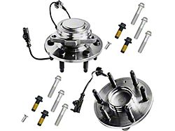 Front Wheel Hub Assemblies with Hub Bolts (07-13 2WD Silverado 1500)