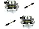 Front Wheel Hub Assemblies with Sway Bar Links (14-18 2WD Silverado 1500)