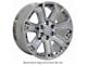 OE Revolution G-06 Gunmetal 6-Lug Wheel; 22x9; 31mm Offset (19-24 Silverado 1500)